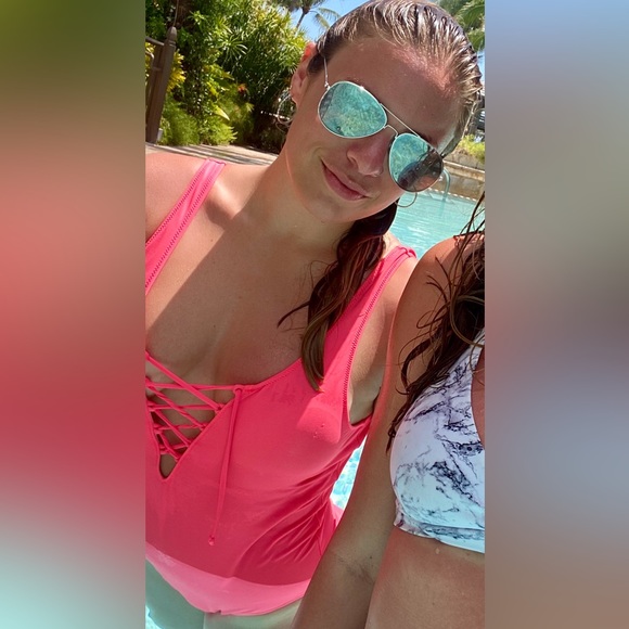 Victoria’s Secret Lace-up Front One Piece - Picture 2 of 6